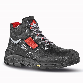 U-Power - Chaussure de sécurité haute hydrofuge GRAVEL - Environnements humides et froids - RS S3 HRO HI CI SRC-Lire la description