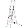 Hailo ProfiLOT Kombileiter 2x6 + 1x5 Sprossen
