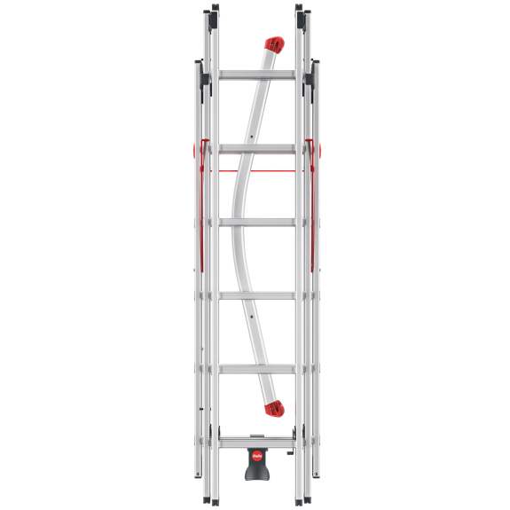 Hailo ProfiLOT Kombileiter 2x6 + 1x5 Sprossen-Beschreibung lesen