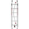 Hailo ProfiLOT Kombileiter 2x6 + 1x5 Sprossen