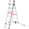 Hailo ProfiLOT Kombileiter 2x6 + 1x5 Sprossen