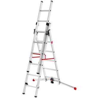 Hailo ProfiLOT Kombileiter 2x6 + 1x5 Sprossen-Beschreibung lesen