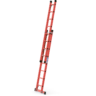Vollkunststoff-Schiebeleiter Everest EFA 2E 2x8 Sprossen-Beschreibung lesen