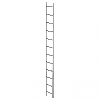 MUNK Schachtleiter Stahl verzinkt 300mm breit 12 Sprossen 3,36m lang