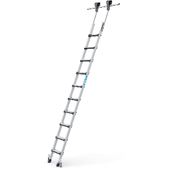 Regalleiter fahrbar Comfortstep Trec LH 10 Stufen-Beschreibung lesen