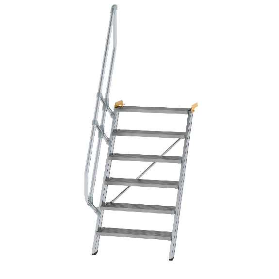 Treppe 60° inkl. Handlauf, 800mm Stufenbreite, 6 Stufen-Beschreibung lesen