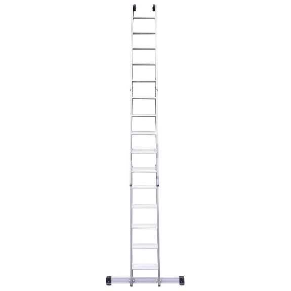 Premium 302 Stufen- Schiebeleiter 2x10 Sprossen-Beschreibung lesen