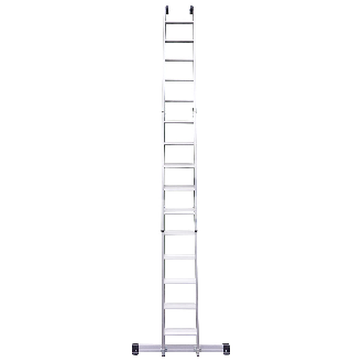 Premium 302 Stufen- Schiebeleiter 2x10 Sprossen-Beschreibung lesen