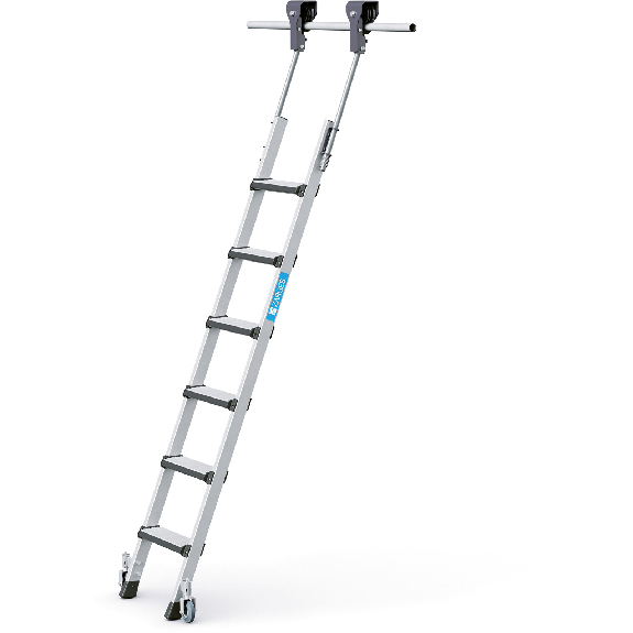 Regalleiter fahrbar Comfortstep Trec LH 6 Stufen Regalleiter fahrbar Comfortstep Trec LH 6 Stufen-Beschreibung lesen