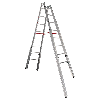 Treppenstehleiter Premium 30576 2x8 Sprossen