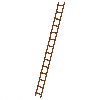 MUNK Dachdecker Auflegeleiter aus Holz 14 Sprossen MUNK Dachdecker Auflegeleiter aus Holz 14 Sprossen