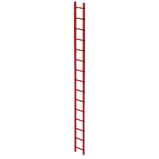 MUNK Schachtleiter aus GFK 300mm breit 15 Sprossen 4,20m lang-Beschreibung lesen