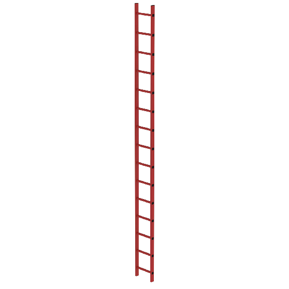 MUNK Schachtleiter aus GFK 300mm breit 15 Sprossen 4,20m lang MUNK Schachtleiter aus GFK 300mm breit 15 Sprossen 4,20m lang-Beschreibung lesen