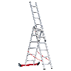 Mehrzweckleiter Premium 30778 3-teilig 3x6 Mehrzweckleiter Premium 30778 3-teilig 3x6