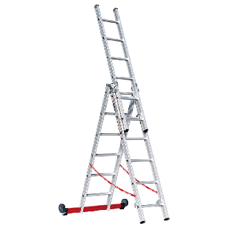 Mehrzweckleiter Premium 30778 3-teilig 3x6-Beschreibung lesen