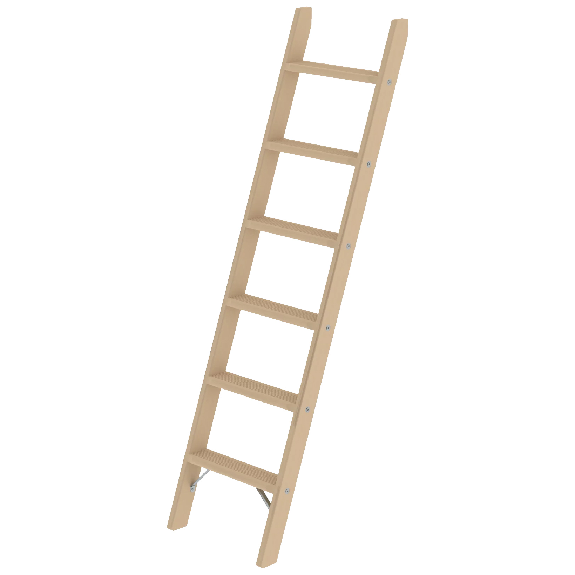 MUNK Holz-Anlegeleiter 6 Stufen MUNK Holz-Anlegeleiter 6 Stufen-Beschreibung lesen