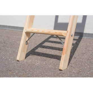 MUNK Holz-Anlegeleiter 6 Stufen-Beschreibung lesen