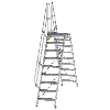 Überstieg 60° inkl. einen Handlauf, Stufenbreite 600mm, 2x9 Stufen Überstieg 60° inkl. einen Handlauf, Stufenbreite 600mm, 2x9 Stufen