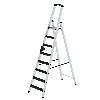 Stehleiter mit relax-step 8 Stufen Stehleiter mit relax-step 8 Stufen