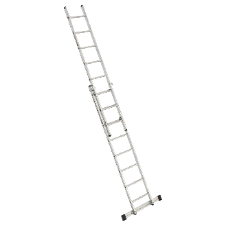 Euroline Premium 302 Schiebeleiter 2x8 Sprossen-Beschreibung lesen