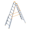 Treppenstehleiter 2x8 Sprossen Topic 1061