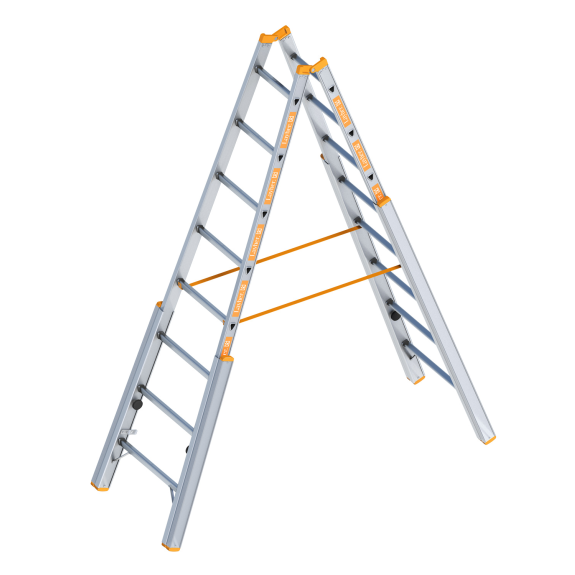 Escalera de tijera 2x8 peldaños Topic 1061-Leer más