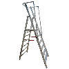 Workline 2267706 Leichte Stufenstehleiter mit großer Standplattform 6 Stufen Workline 2267706 Leichte Stufenstehleiter mit großer Standplattform 6 Stufen