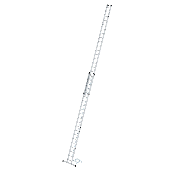 Seilzugleiter mit Traverse 2x21 Sprossen Seilzugleiter mit Traverse 2x21 Sprossen-Beschreibung lesen