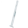Schiebeleiter mit Traverse 2x12 Sprossen
