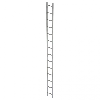 MUNK Schachtleiter Stahl verzinkt 300mm breit 14 Sprossen 3,92m lang