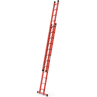 Vollkunststoff-Schiebeleiter Everest EFA 2E 2x12 Sprossen-Beschreibung lesen
