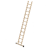 MUNK Holz-Anlegeleiter mit Traverse 12 Sprossen