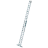 Schiebeleiter mit Traverse 2x14 Sprossen