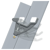 Seilzugleiter aus Aluminium 2x11 Sprossen