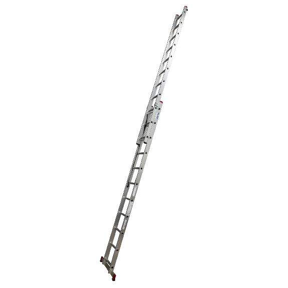 Krause Corda Aluminium-Mehrzweckleiter mit Dreifachfunktion 2x11 Sprossen-Beschreibung lesen