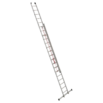Seilzugleiter Premium 312 2x17 Sprossen-Beschreibung lesen