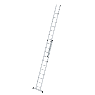 MUNK Schiebeleiter mit Traverse 2x11 Sprossen-Beschreibung lesen