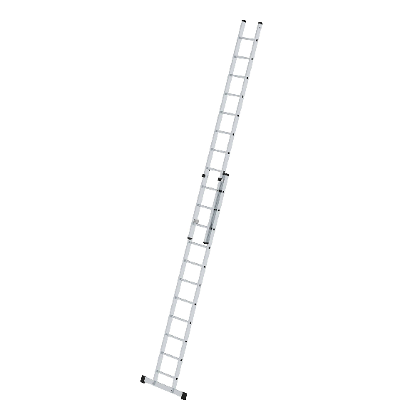 MUNK Schiebeleiter mit Traverse 2x11 Sprossen-Beschreibung lesen