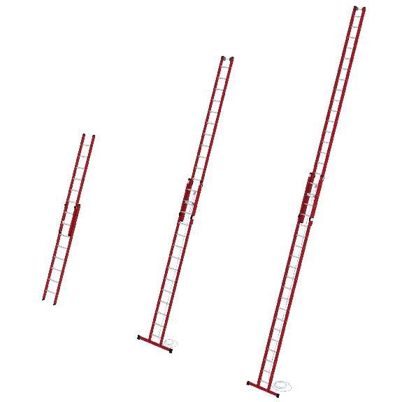 Kunststoff Schiebeleiter 2x8 Sprossen-Beschreibung lesen