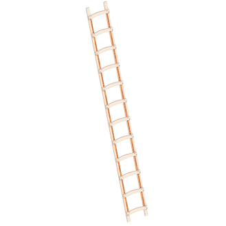 Layher 1046 Holzdachdeckerleiter 12 Sprossen-Beschreibung lesen