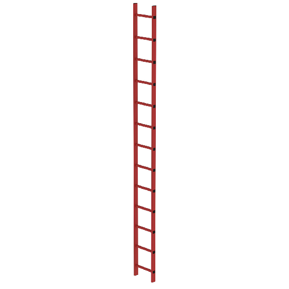 MUNK Schachtleiter aus GFK 300mm breit 13 Sprossen 3,64m lang MUNK Schachtleiter aus GFK 300mm breit 13 Sprossen 3,64m lang-Beschreibung lesen