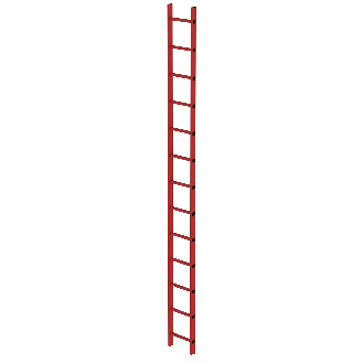 MUNK Schachtleiter aus GFK 300mm breit 13 Sprossen 3,64m lang-Beschreibung lesen