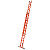 Vollkunststoff-Seilzugleiter Skyline EFA 2E 2x16 Sprossen
