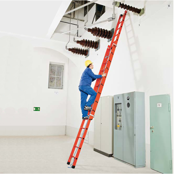 Vollkunststoff-Seilzugleiter Skyline EFA 2E 2x16 Sprossen Vollkunststoff-Seilzugleiter Skyline EFA 2E 2x16 Sprossen-Beschreibung lesen