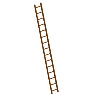 Layher 1051 Dachleiter nussbraun 15 Sprossen-Beschreibung lesen