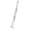 Schiebeleiter mit nivello-Traverse 3x10 Sprossen