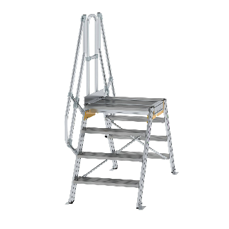 Überstieg 60° inkl. einen Handlauf, Stufenbreite 800mm, 2x4 Stufen-Beschreibung lesen