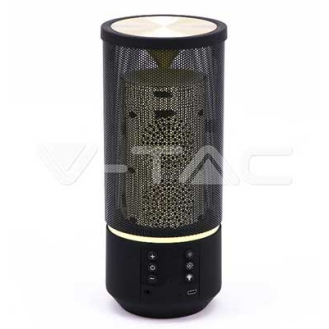 SMART HOME VT-6211 Speaker bluetooth LED 2x3W effetto fiamma portatile multifunzione microfono e ingresso microsd aux - sku 7724-Leggi tutto