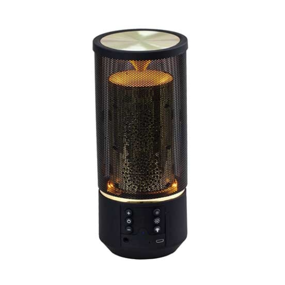 SMART HOME VT-6211 Speaker bluetooth LED 2x3W effetto fiamma portatile multifunzione microfono e ingresso microsd aux - sku 7724-Leggi tutto