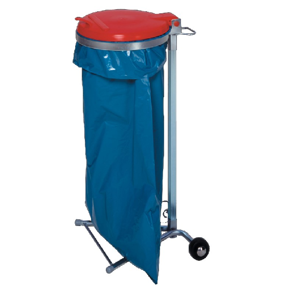 Portasacco da 110 lt su ruote-Leggi tutto
